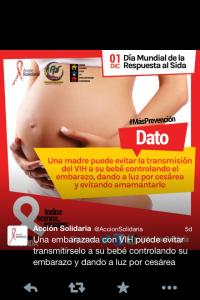 Campaña: Embarazo sin transmisión de VIH